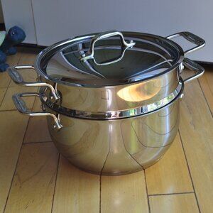 All Clad Gourmet Accessories, Stainless Steel Steamer, 5 quart